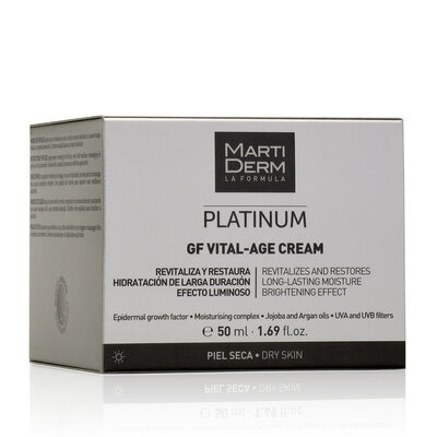 Крем для обличчя MartiDerm Platinum Gf Vital-Age для сухої шкіри, 50 мл