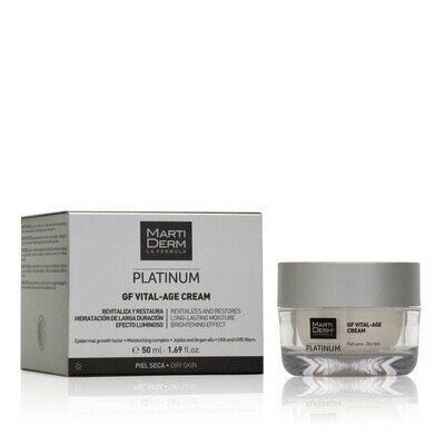 Крем для обличчя MartiDerm Platinum Gf Vital-Age для сухої шкіри, 50 мл