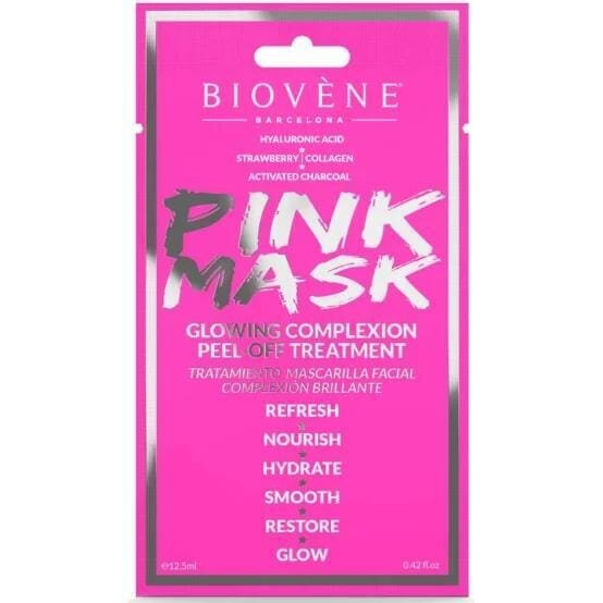 Маска для обличчя Biovene рожева для сяяння шкіри відлущуюча 12,5 мл