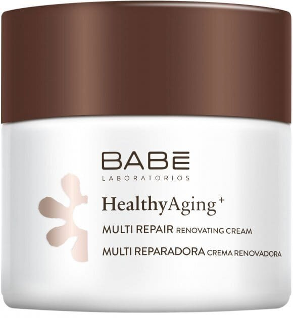 Крем для обличчя Babe Laboratorios Healthy Aging+ нічний з інноваційним антивіковим комплексом, 50 мл