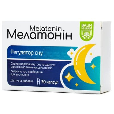 Мелатонін Baum Pharm капсули №30