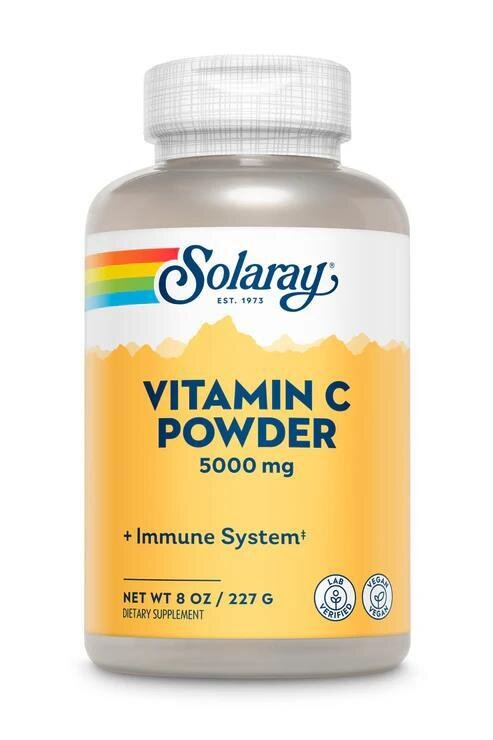 Вітамін С Solaray Vitamin C Powder, 227 г