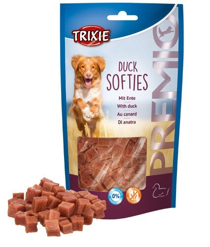Ласощі для собак Trixie 31869 Premio Duck Softies з м'ясом качки, 100 г