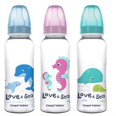 Пляшечка Canpol Babies 59/400 Love&Sea PP, 250 мл
