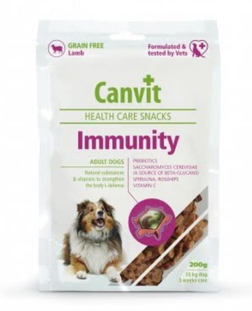 Ласощі для собак Canvit Immunity, 200 г