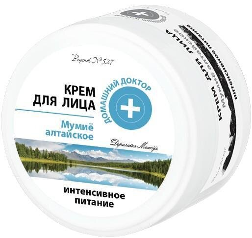 Крем для обличчя Домашній Доктор Мумійо Алтайське, 100 мл