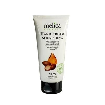 Крем для рук Melica Organic живильний з аргановою олією і пантенолом, 100 мл
