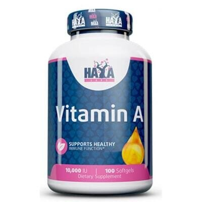 Вітамін А Haya Labs Vitamin A 10.000 IU капсули №100