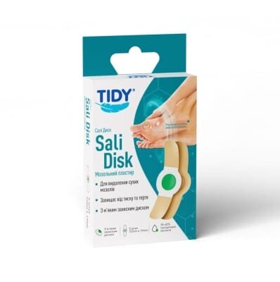 Пластир мозольний Tidy для видалення мозолiв, 72 мм х 19 мм, 5 штук