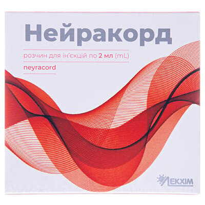 Нейракорд розчин д/ін. по 2 мл №5 в амп.