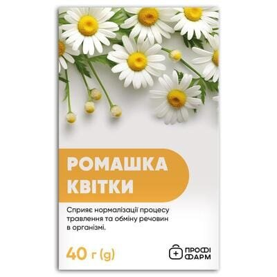 Ромашки квітки Профі Фарм по 40 г у пач.