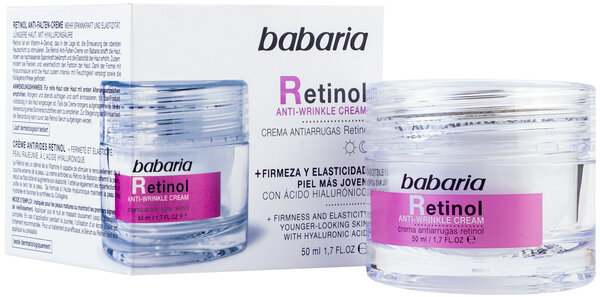 Крем для обличчя Babaria Retinol з ретинолом, 50 мл