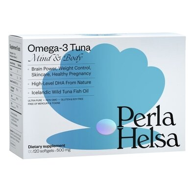 Омега-3 із тунця з DHA-формулою Perla Helsa капсули №120