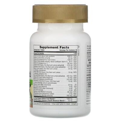 Мультивітаміни для жінок Nature's Plus Source of Life Garden Women's Once Daily Multi, 30 таблеток