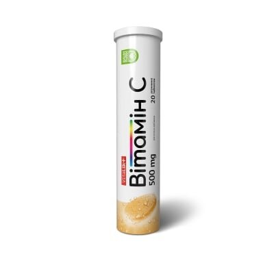 Вітамін С ВітаЛік+ Baum Pharm таблетки шипучі №20
