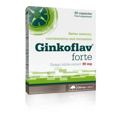 Дієтична добавка Olimp Ginkoflav Forte, 60 капсул