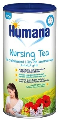 Чай Humana для підвищення лактації розчинний, 200 г