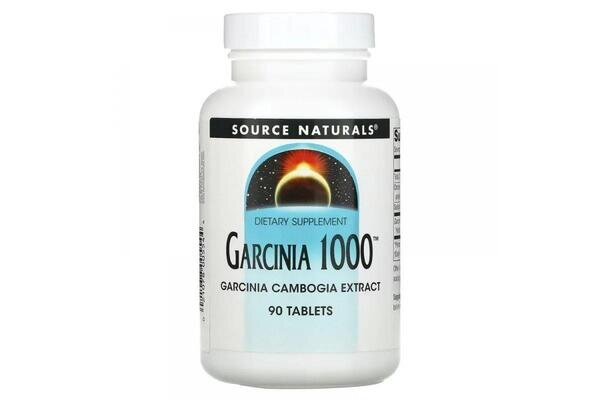 Гарцинія Source Naturals Garcinia 1000 мг, 90 таблеток