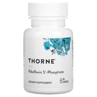 Рибофлавін 5 Фосфат Thorne Research Riboflavin 5 Phosphate капсули №60