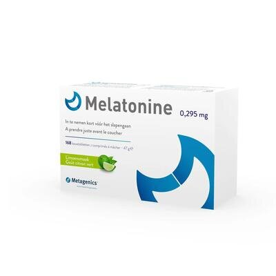 Мелатонін Metagenics Melatonine, 168 жувальних таблеток