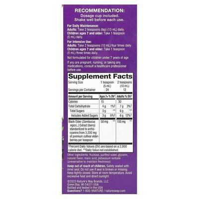 Сироп чорна бузина Nature's Way Sambucus Original Syrup, 120 мл