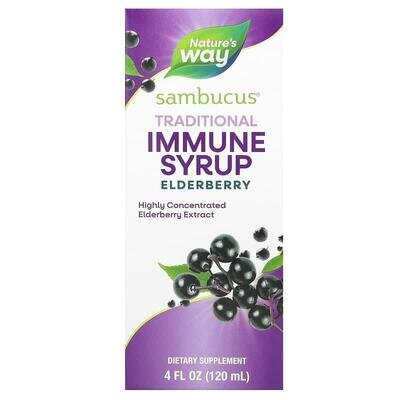 Сироп чорна бузина Nature's Way Sambucus Original Syrup, 120 мл