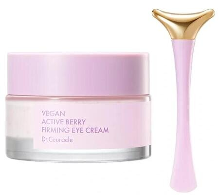 Крем для контуру очей Dr.Ceuracle Vegan Active Berry зміцнюючий з ресвератролом і екстрактом журавлини, 32 г