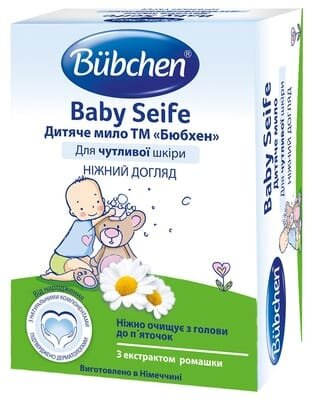 Мило Bubchen з екстрактом ромашки, 125 г