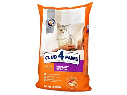 Корм сухий Club 4 paws Premium Urinary Health для здоров'я сечовидільної системи, 14 кг