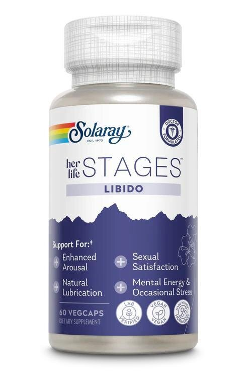 Комплекс для підтримки жіночого лібідо Solaray Womens Health Libido, 60 капсул