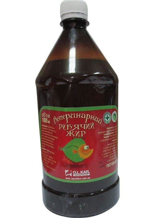 Риб'ячий жир ветеринарний, 1 л