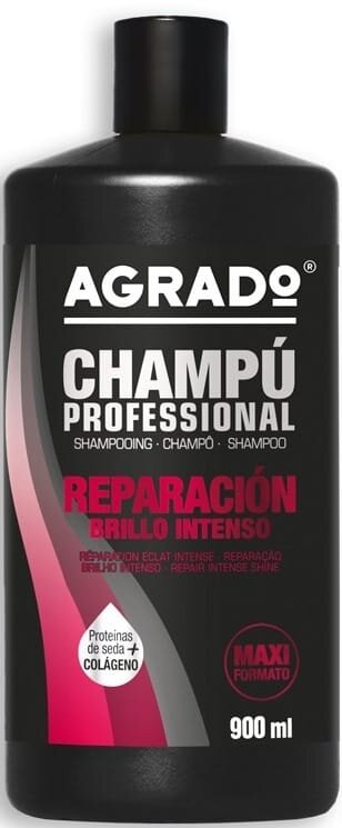 Шампунь Agrado Professional Reparacion інтенсивне відновлення та сяяння, 900 мл