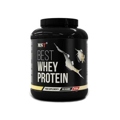 Протеїн сироватковий MST Nutrition BEST Whey Protein + Enzyme банановий йогурт, 30 порцій, 900 г