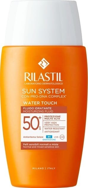 Флюїд для обличчя сонцезахисний Rilastil Sun System SPF 50+ золожуючий на водній основі, 50 мл