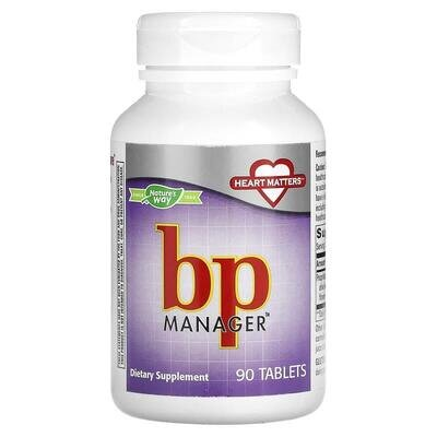 Комлекс Nature's Way BP Manager для нормалізації тиску, 90 таблеток