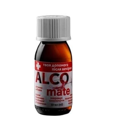 АЛКО мате ALCO mate розчин д/перор. заст. по 60 мл у флак.