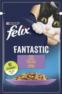 Корм вологий для кішок Purina Felix Fantastic в желе з яловичиною, 85 г
