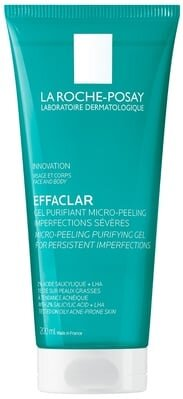 Гель-мікропілінг La Roche-Posay Effaclar Micro-Peeling Purifying Gel для очищення проблемної шкіри обличчя і тіла, 200 мл