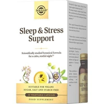 Комплекс для сну та стресу Solgar Sleep & Stress Support вег. капсули №30
