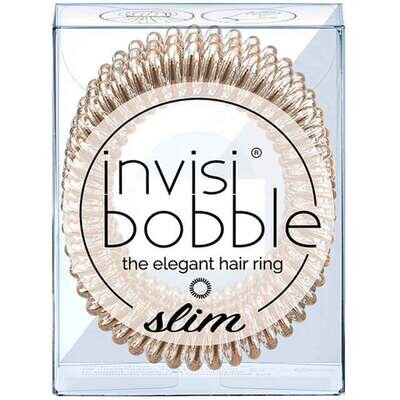 Резинка-браслет для волосся Invisibobble Slim Bronze Me Pretty, 3 шт