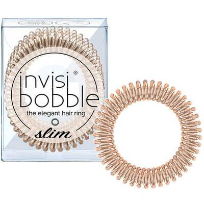 Резинка-браслет для волосся Invisibobble Slim Bronze Me Pretty, 3 шт