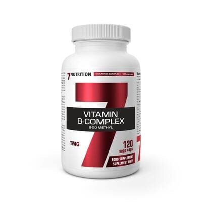 Комплекс вітамінів В 7Nutrition Vitamin B-Complex B-50 Methyl, 120 капсул