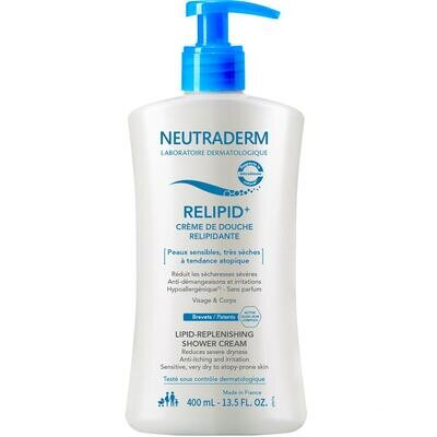 Крем для душу Neutraderm Relipid+, 400 мл