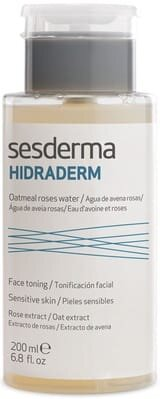 Тонік для обличчя Sesderma Hidraderm з екстрактами вівса і троянди для чутливої шкіри, 200 мл