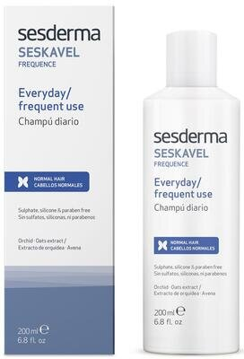 Шампунь Sesderma Seskavel Frequence для частого використання для всіх типів волосся, 200 мл