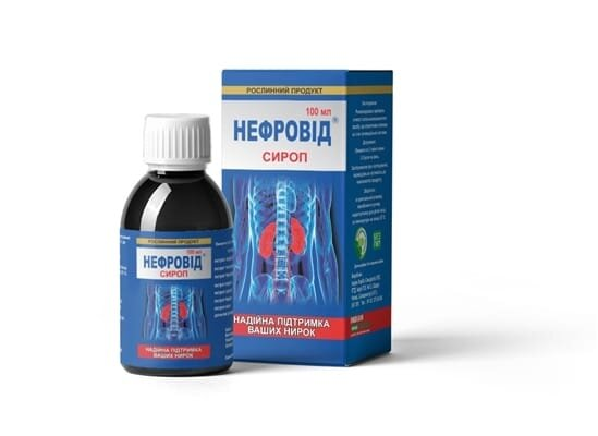 Нефровід сироп по 100 мл у флак.