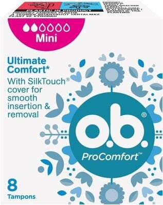 Тампони гігієнічні o.b. ProComfort Mini, 8 шт