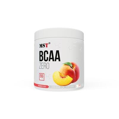 Комплекс амінокислот MST Nutrition BCAA Zero персик, 55 порцій, 330 г