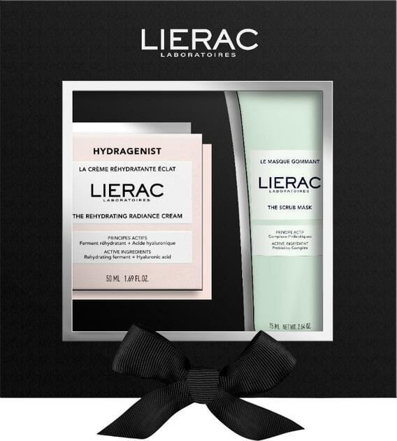 Набір Lierac Hydragenist (Крем для обличчя 50 мл + Маска-гомаж для обличчя 75 мл)
