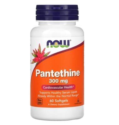Пантетин NOW Pantethine 300 мг капсули №60